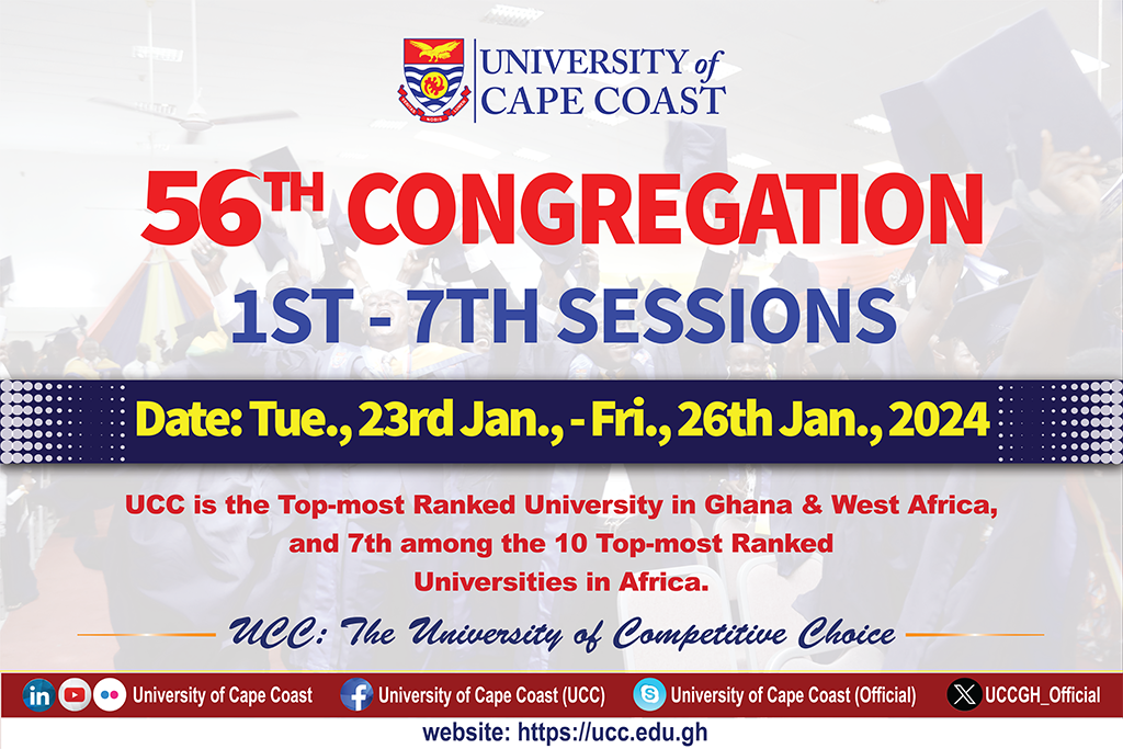 1ST - 7TH SESSIONS OF 56TH CONGREGATION ANNOUNCEMENT