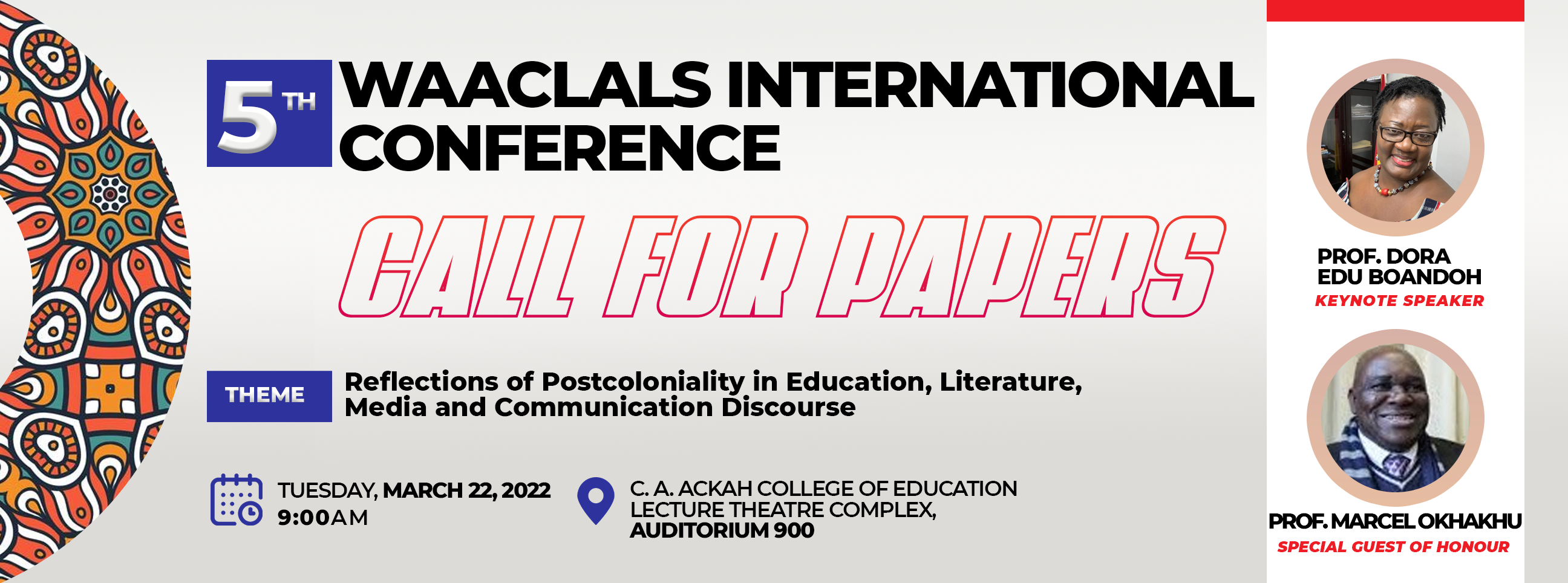 5th WAACLALS International Conference