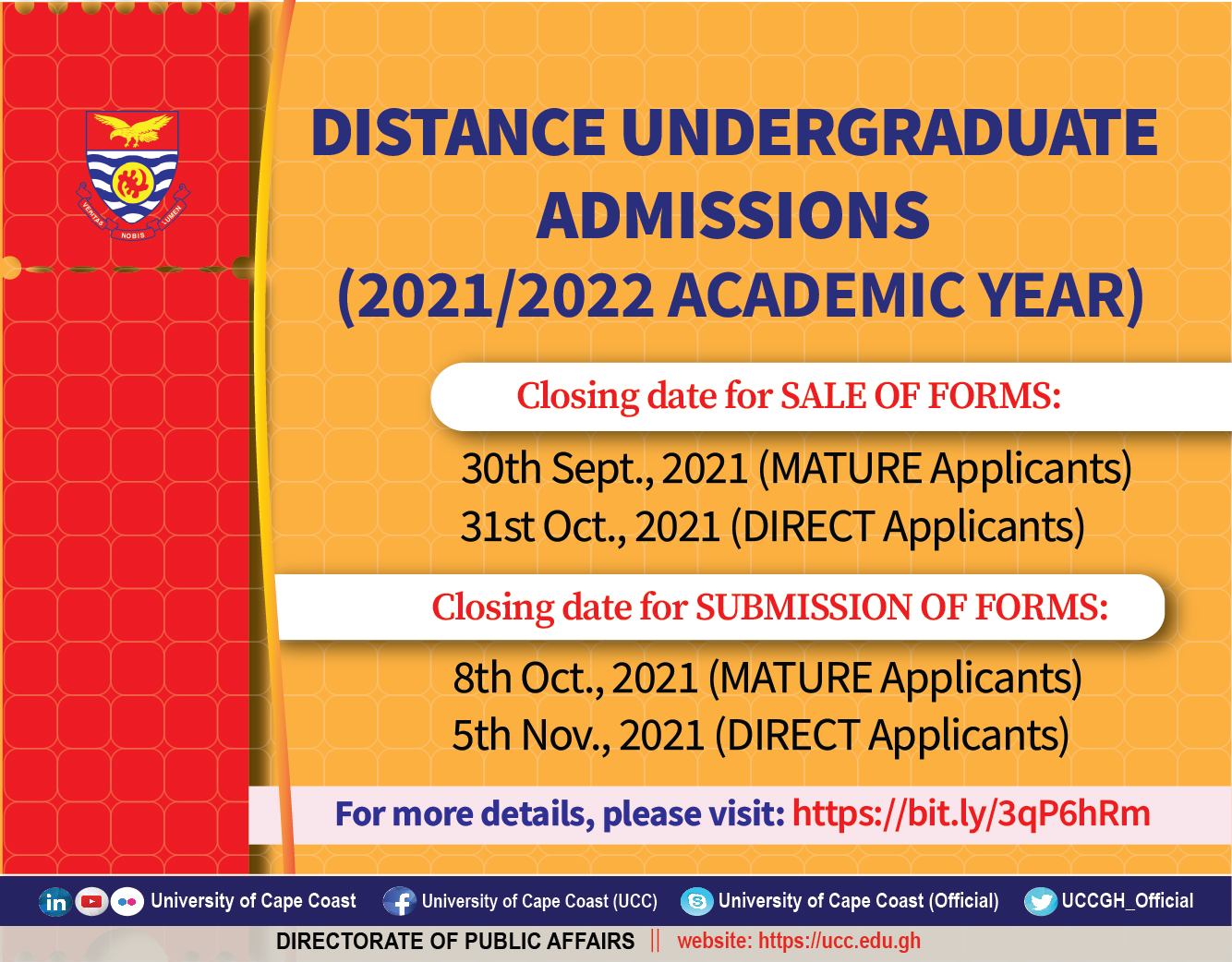 UCC Distance Undergraduate Admissions distance_undergraduate_admissions