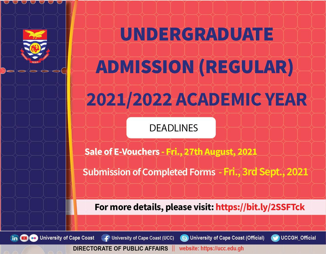 Regular Admission Regular Admission