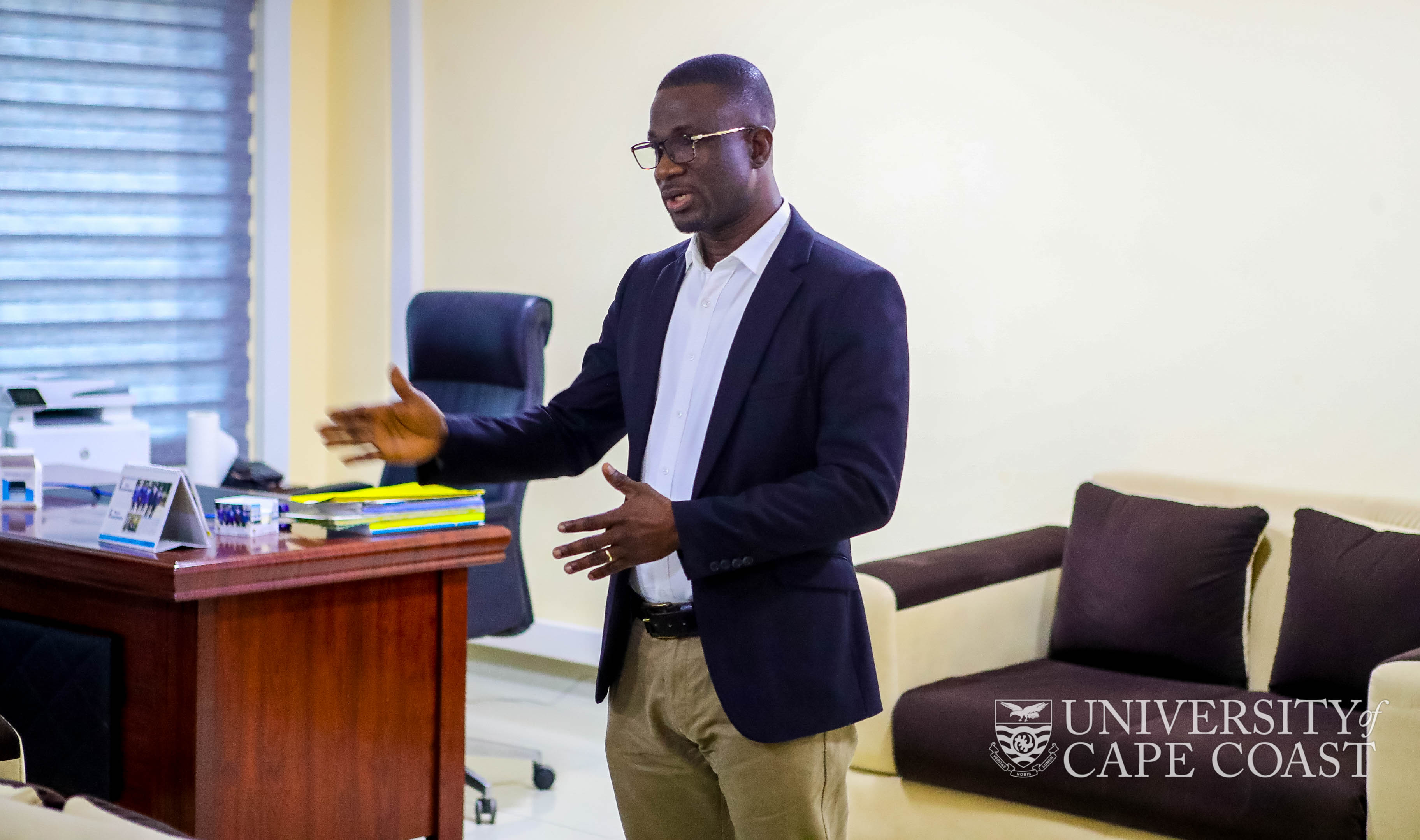 Prof David Teye Doku, new director of DRIC-UCC