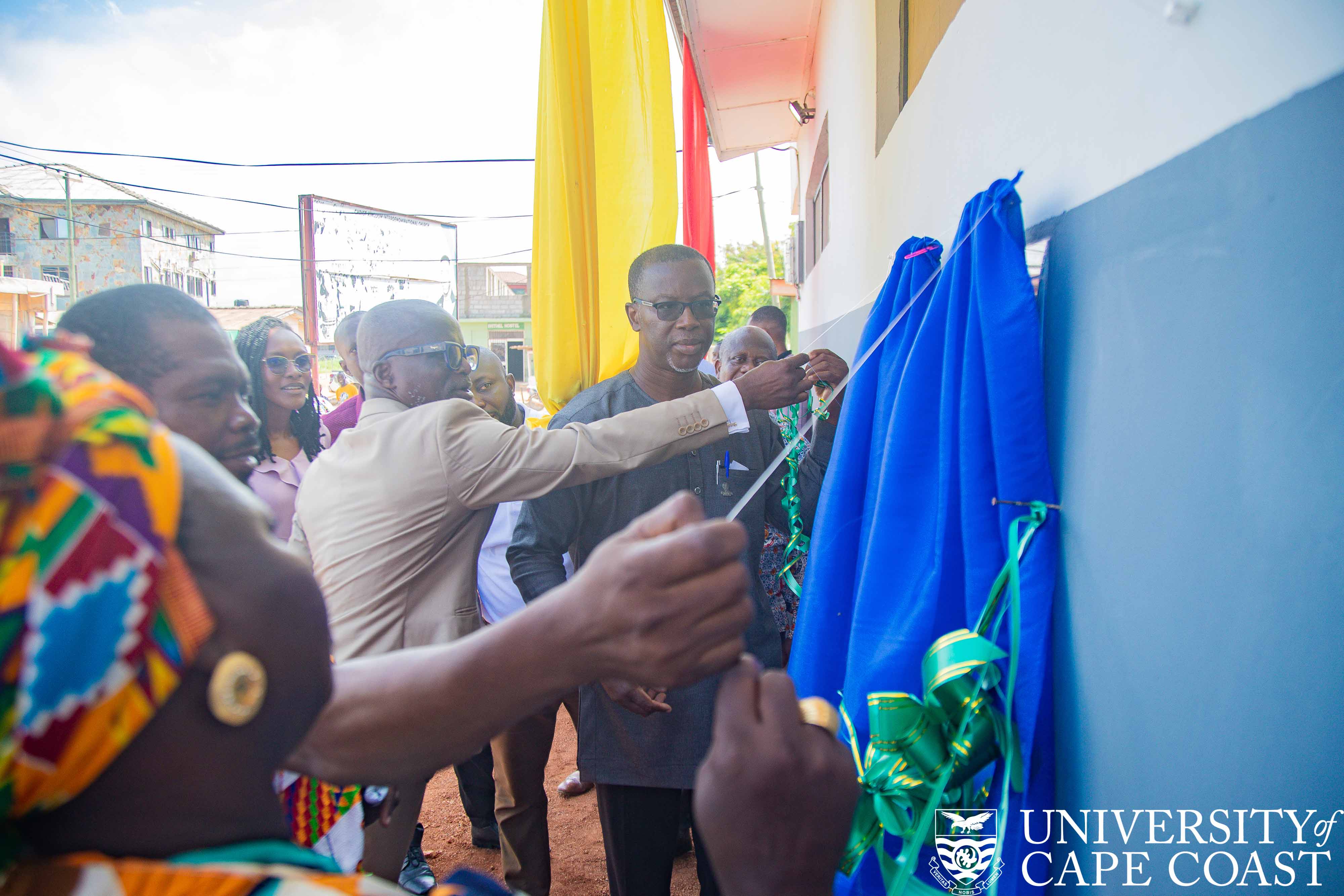 Unveiling of plaque