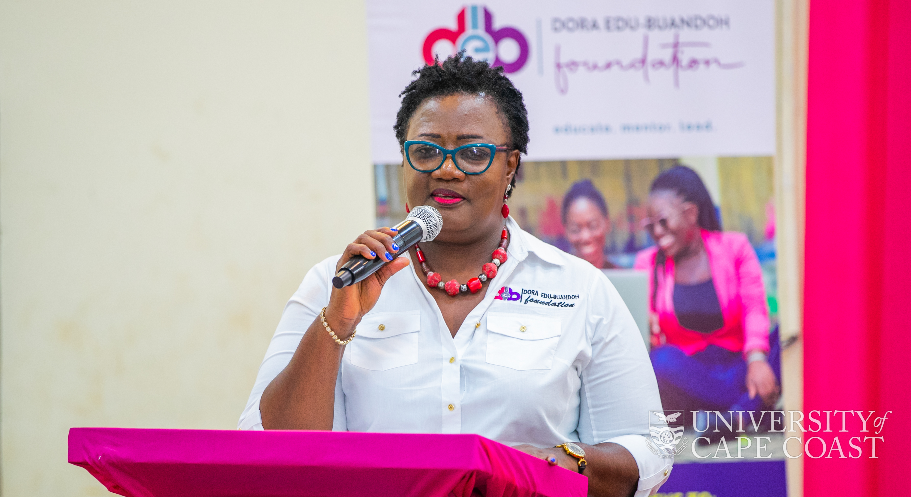 Executive Director of the Foundation, Prof. Dora Francisca Edu-Buandoh Executive Director of the Foundation, Prof. Dora Francisca Edu-Buandoh