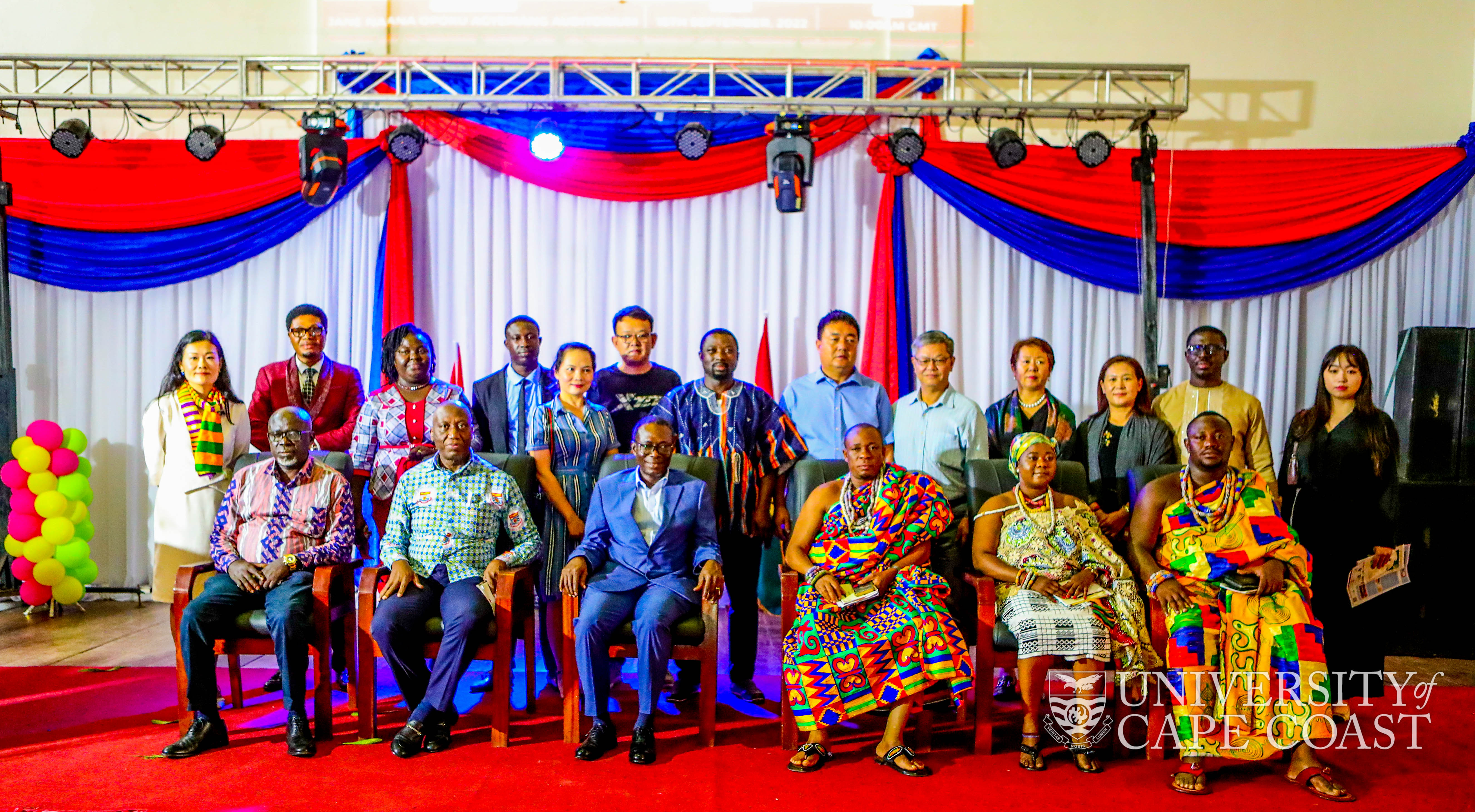 VC-UCC (3rd from left) in a group photo with some dignitaries at the event VC-UCC (3rd from left) in a group photo with some dignitaries at the event