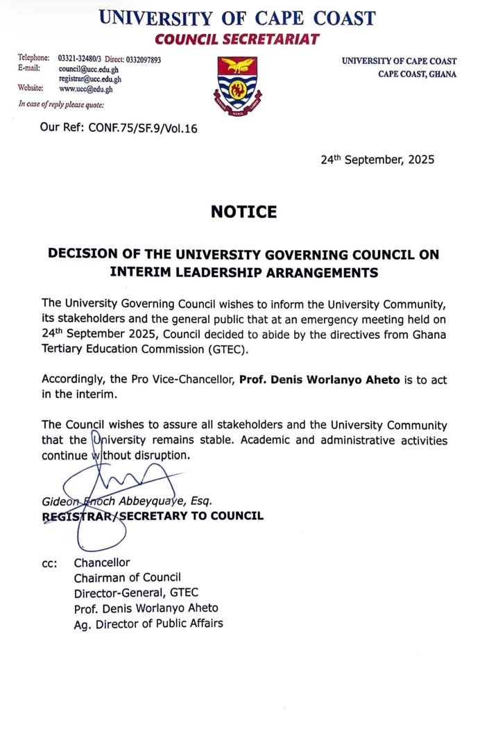 Acting VC