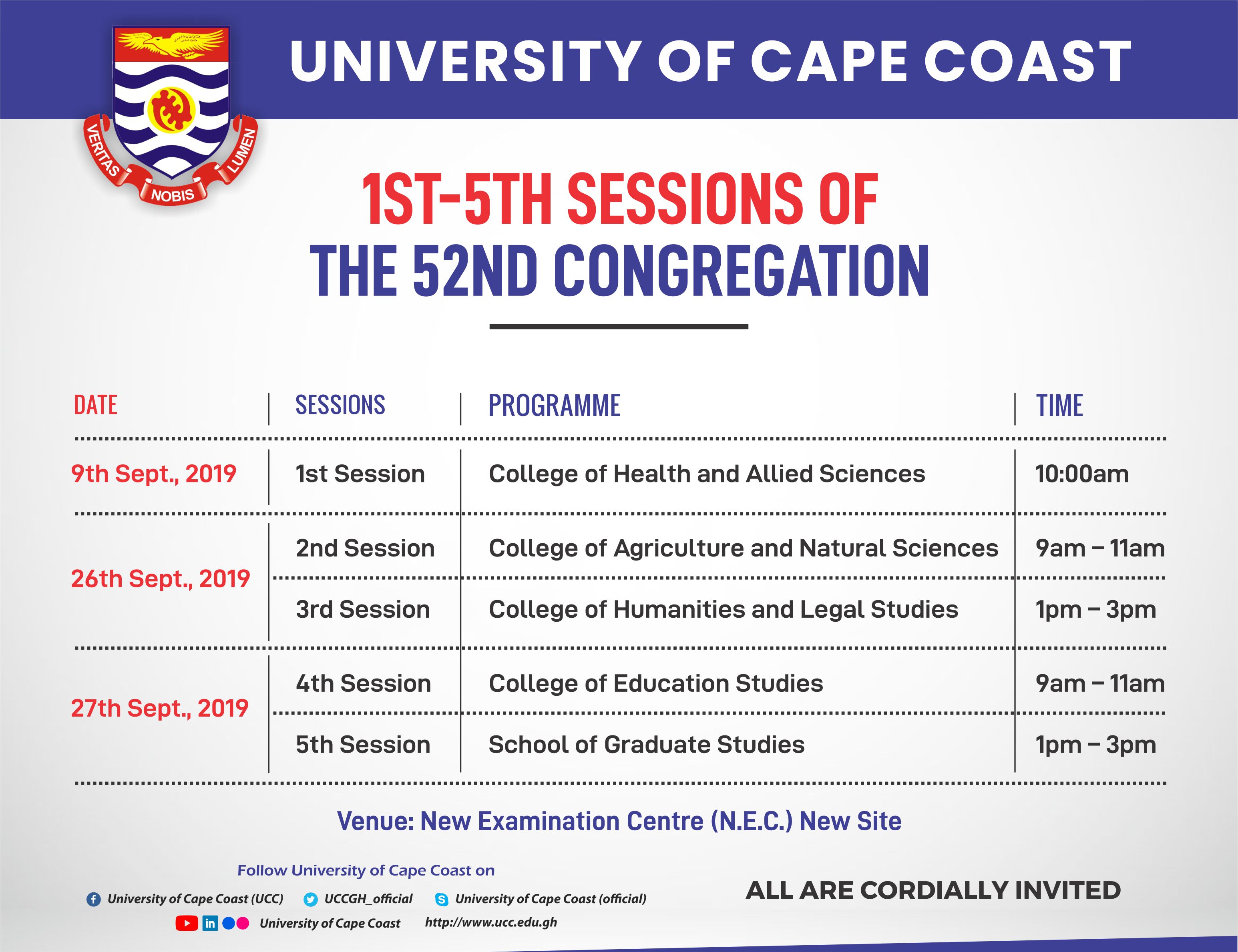 University Of Cape Coast Undergraduate Tuition And Fees University Poin