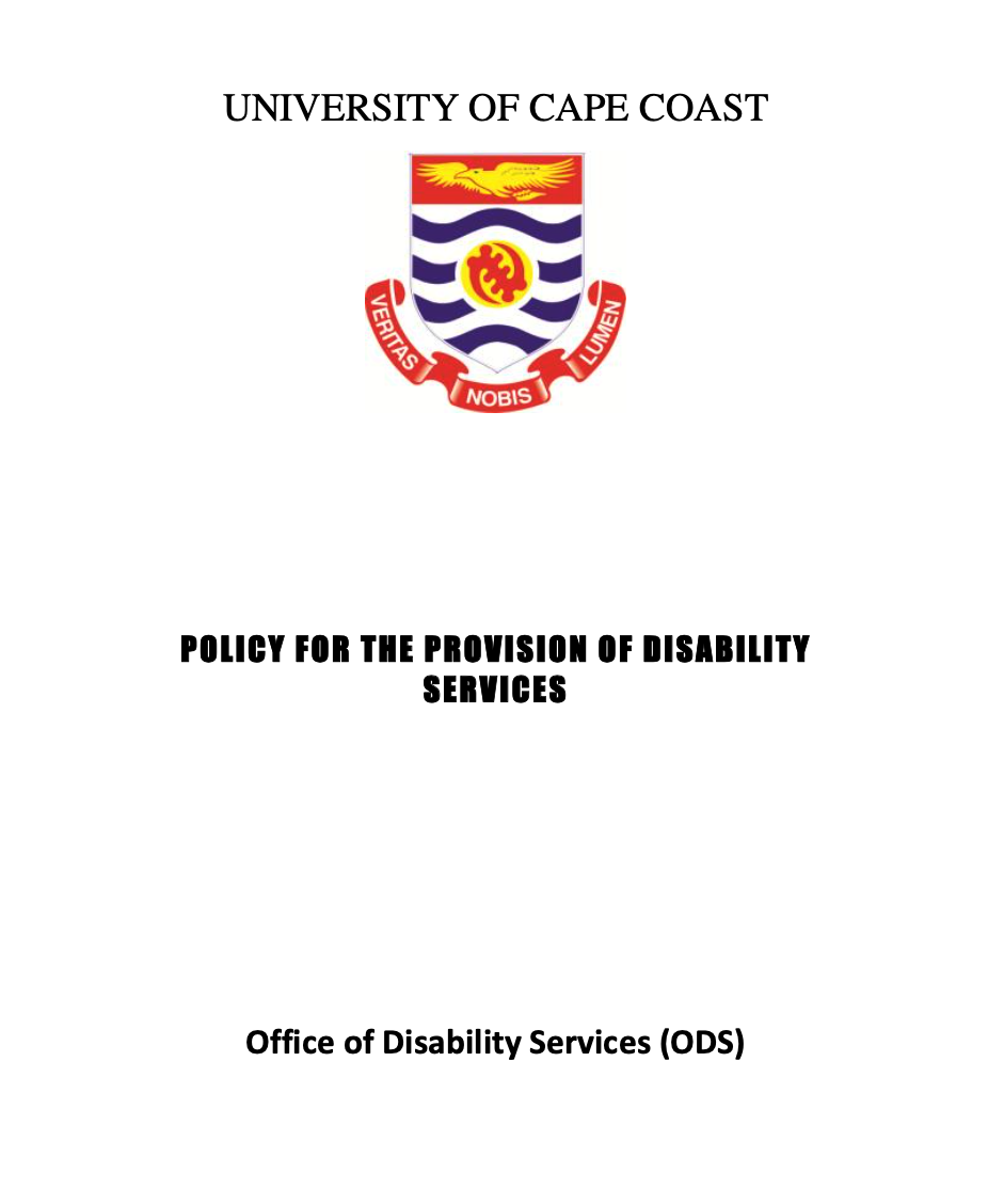 UCC Disability Policy