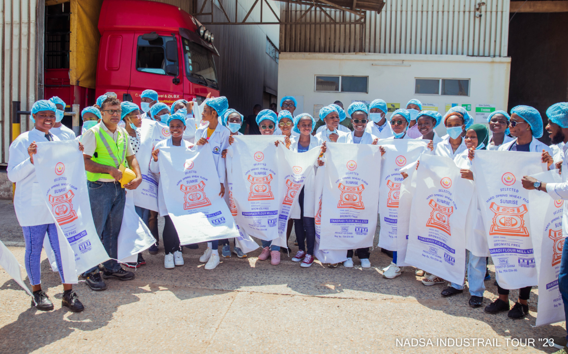 NADSA students after the tour of the TFM 