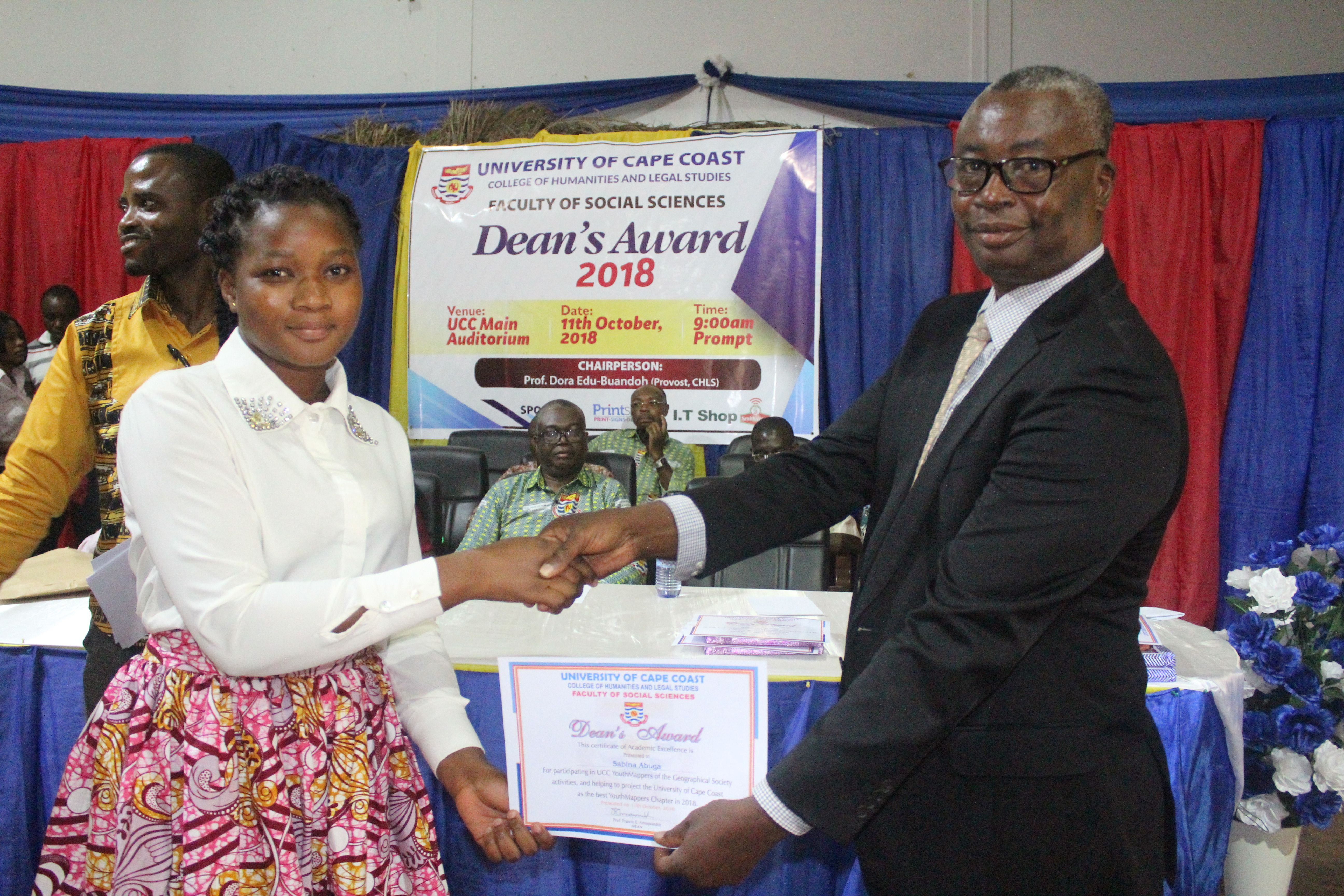 faculty of social sciences holds dean's award presentation