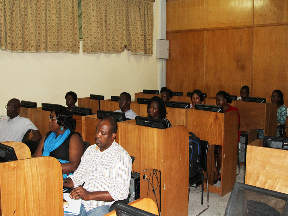 Participants at the workshop