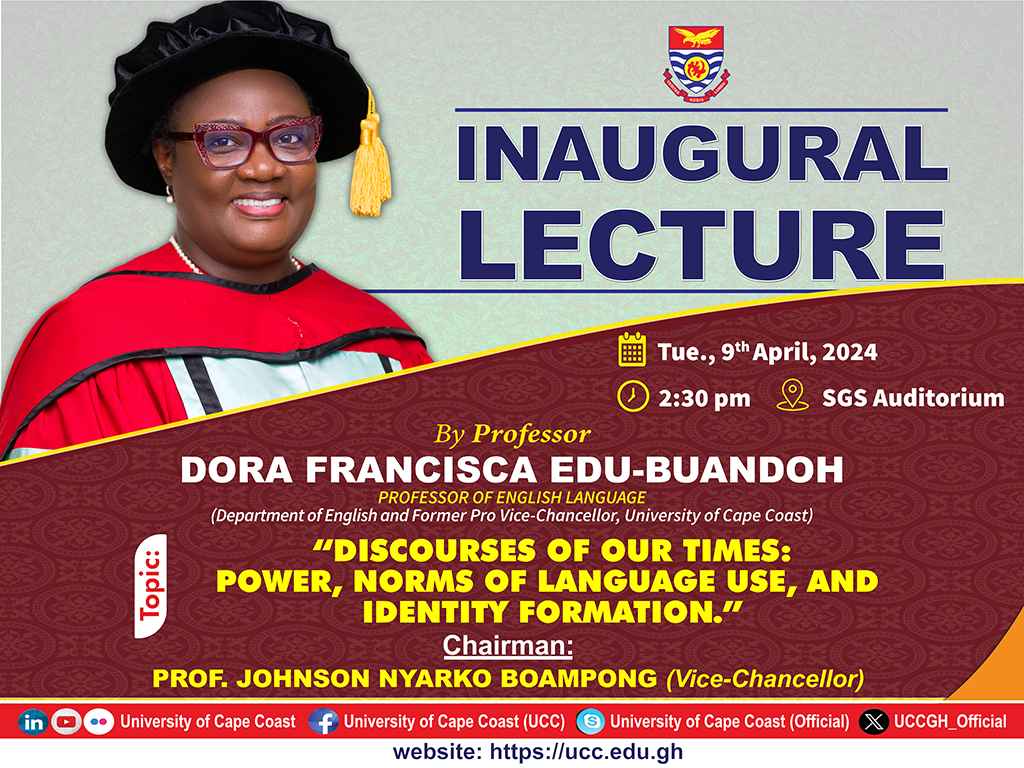 INAUGURAL LECTURE