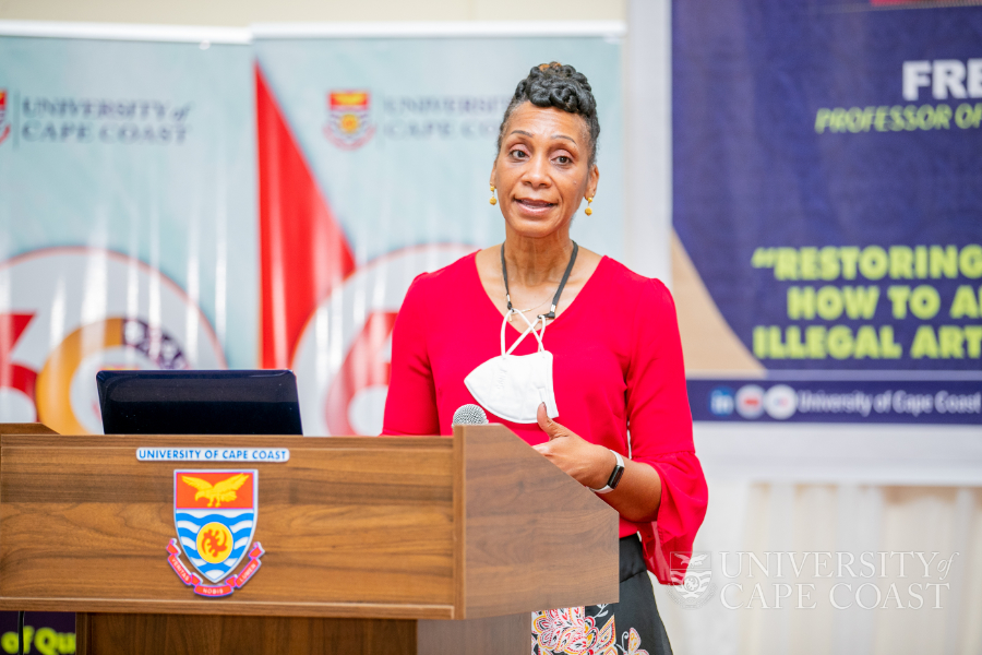 Prof. Tina Reid, a Fulbright Scholar from University of Salisbury, USA