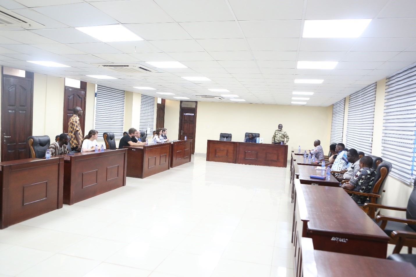 Meeting with officials of HSE Meeting with officials of HSE
