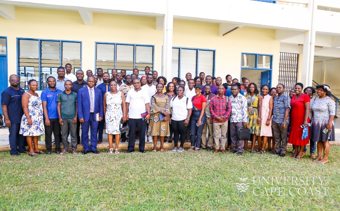 Postgraduate students at Cape Coast Study Centre