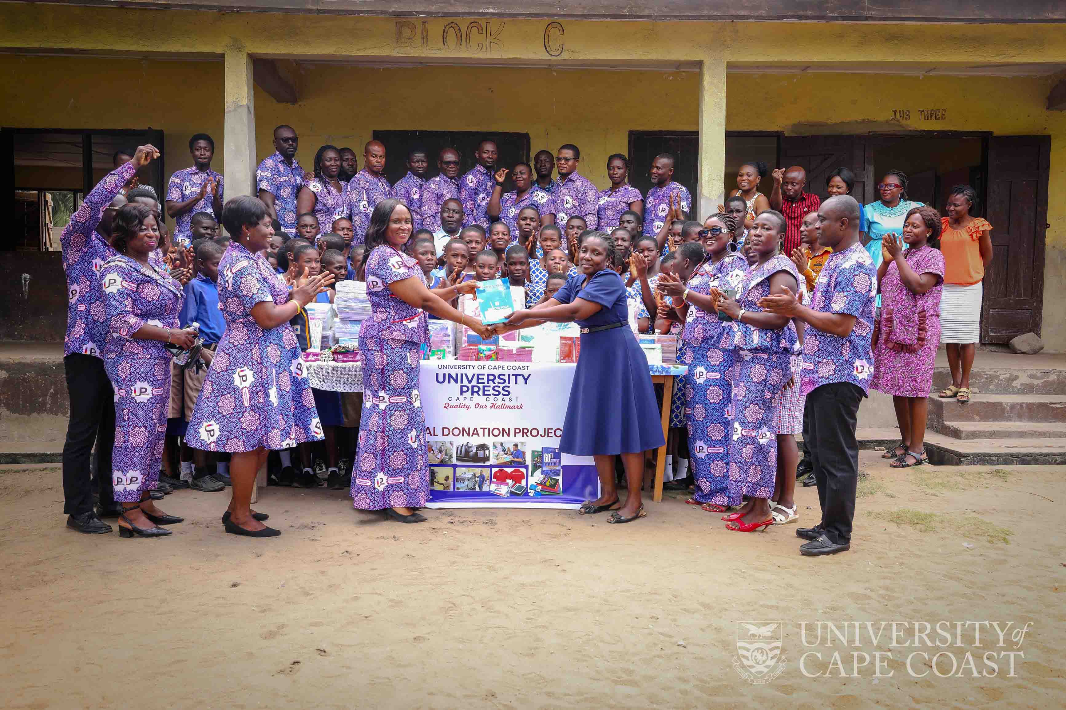 UCC Printing Press Donation