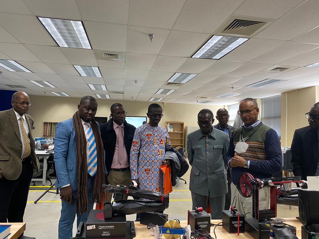 The team from UCC at the Robotics and Artificial Intelligence lab of the School of Engineering 