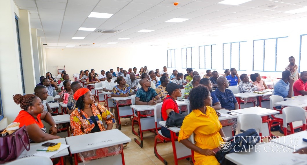 Postgraduate students of Cape Coast Centre at the Engagement Session Postgraduate students of Cape Coast Centre at the Engagement Session