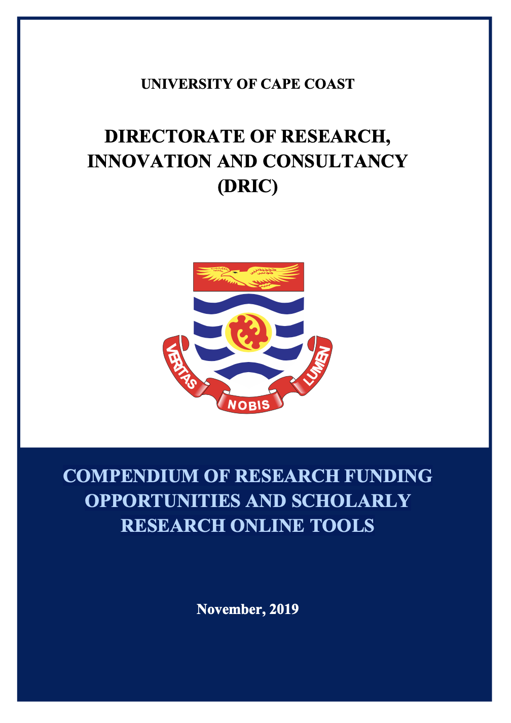 Compendium of research funding opportunities