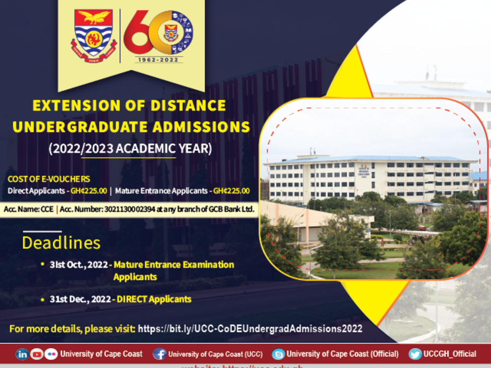 extension of code admissions CODE admission extension
