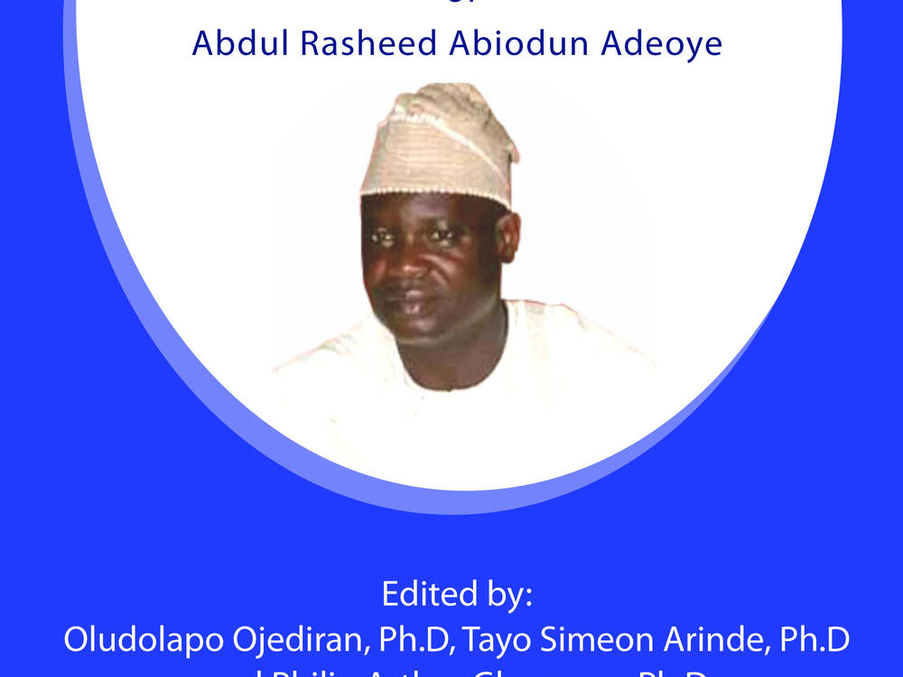 African Culture and Performance Dynamics in the Dramaturgy of AbdulRasheed Abiodun Adeoye African Culture and Performance Dynamics in the Dramaturgy of AbdulRasheed Abiodun Adeoye