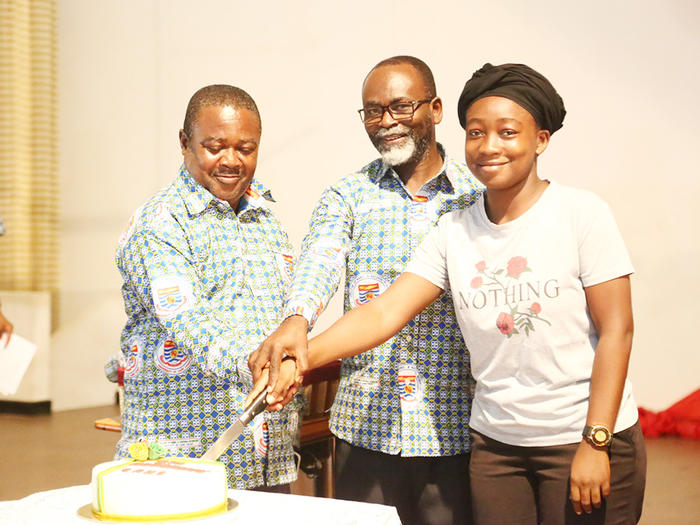 Cutting of the Anniversary Cake Cutting of the Anniversary Cake
