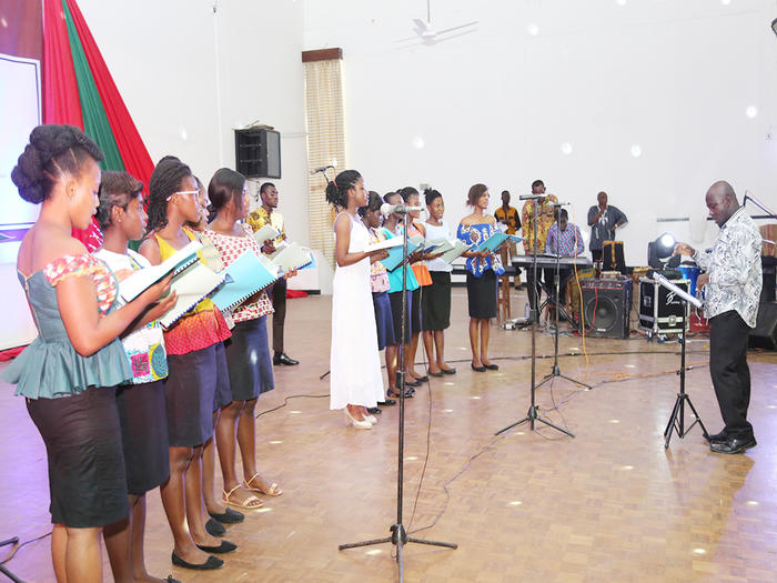 Performance at the Carols Service