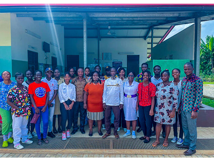 School of Pharmacy and Pharmaceutical Sciences provides community services to Ekumfi District School of Pharmacy and Pharmaceutical Sciences provides community services to Ekumfi District