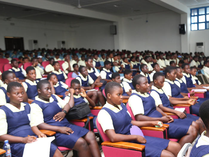 UPSHS students at the programme