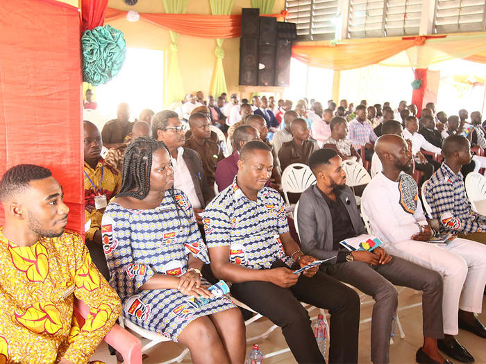 Some inmates and general public at the ceremony