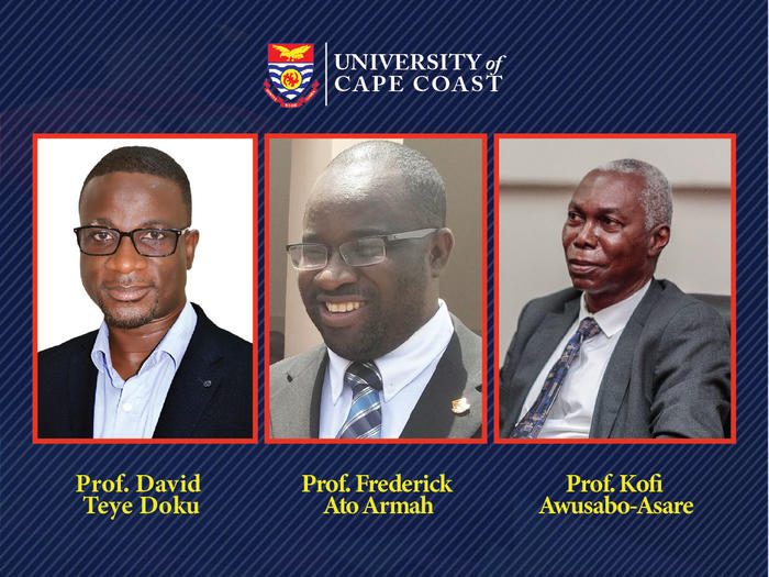 Three UCC Faculty members ranked in the top 50 Scholars in Ghana Three UCC Faculty members ranked in the top 50 Scholars in Ghana