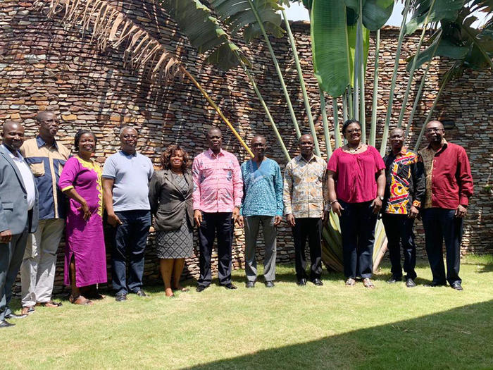 Members of Management of the University after the four-day retreat Members of Management of the University after the four-day retreat