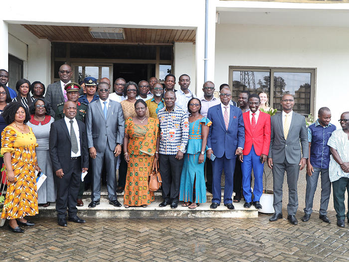 The Vice-Chancellor with the Affiliate Institutions The Vice-Chancellor with the Affiliate Institutions