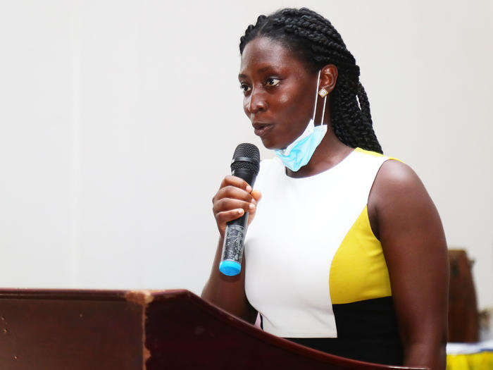 Ms. Angelina Maisuh best level 400 student in the School of Physical Sciences Ms. Angelina Maisuh best level 400 student in the School of Physical Sciences