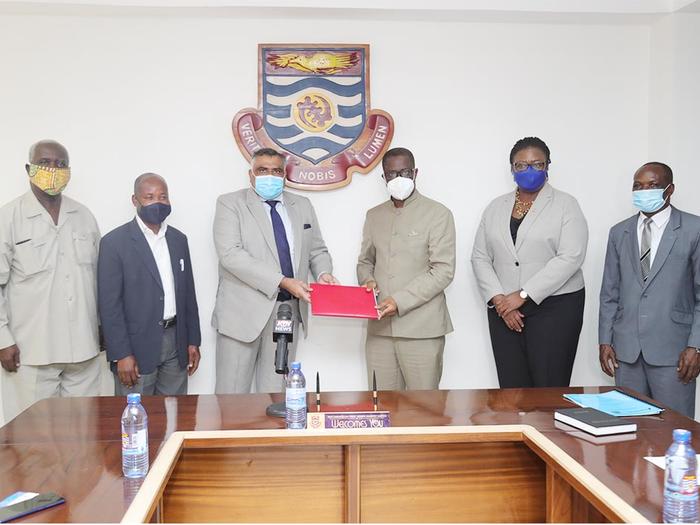 Exchange of the signed MoU Exchange of the signed MoU