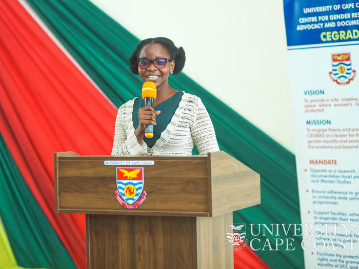Keynoter at the forum, Dr. Michelle Naa Kordei Clottey