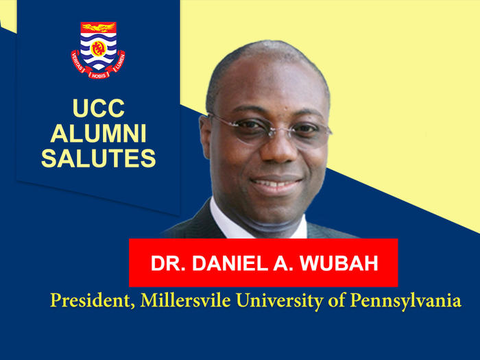 Congratulations Dr. Daniel A. Wubah Congratulations Dr. Daniel A. Wubah