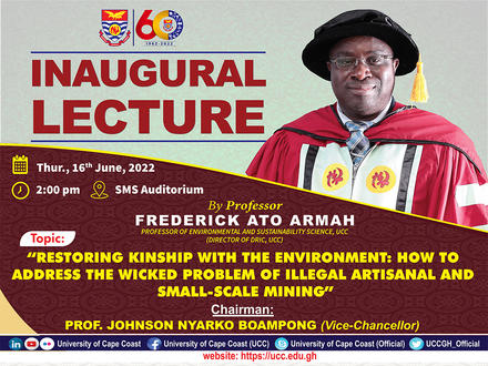 Prof. Frederick Ato Armah Prof. Frederick Ato Armah