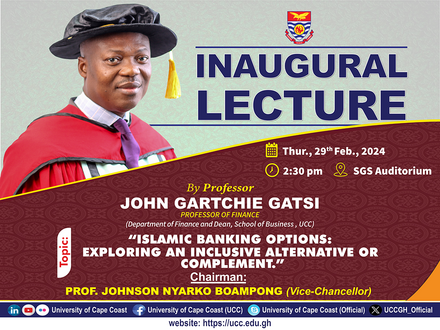 INAUGURAL LECTURE