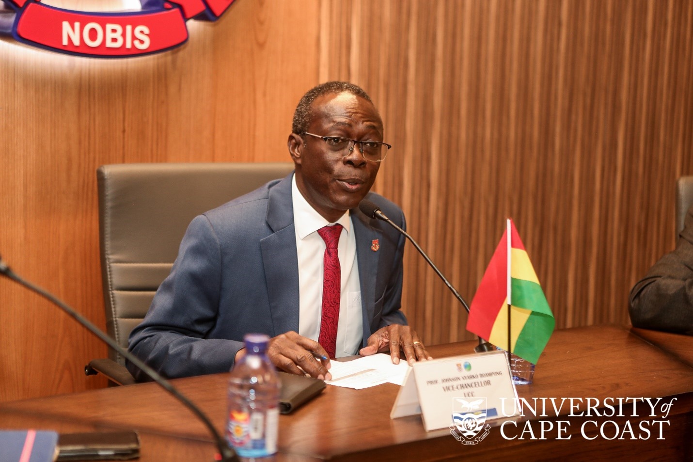 Vice-Chancellor of UCC, Prof. Johnson Nyarko Boampong Vice-Chancellor of UCC, Prof. Johnson Nyarko Boampong
