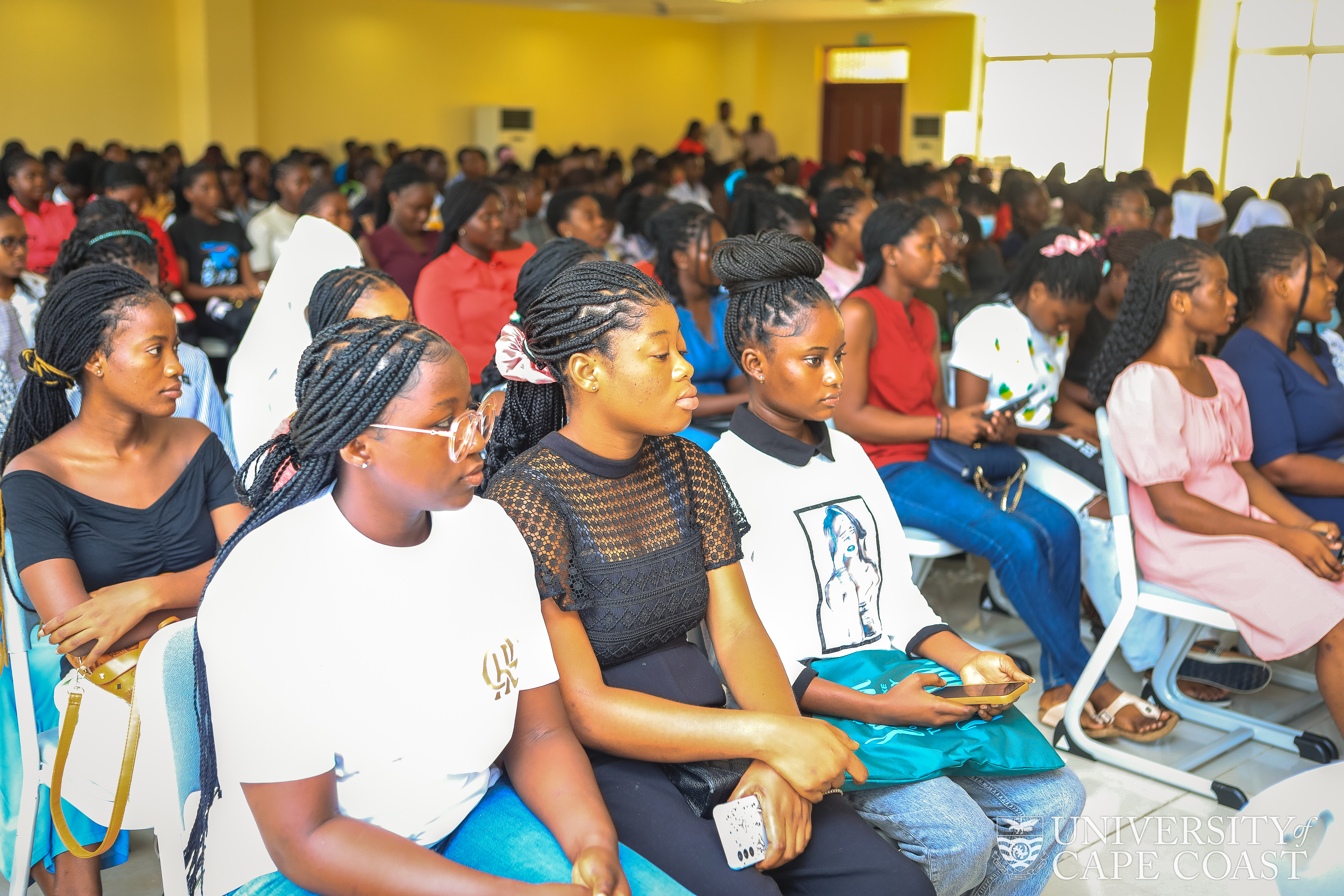 A section of Freshers at the orientation A section of Freshers at the orientation
